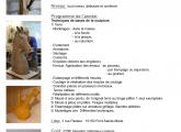 cours sculpture, modelages, moulages