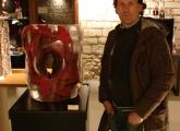 Marc LEPILLEUR feuilleté verre sculpture 