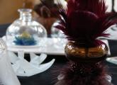 art et luxe banquet de verre